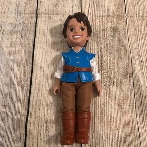 Disney Rapunzel Flynn Rider doll 16” EUC